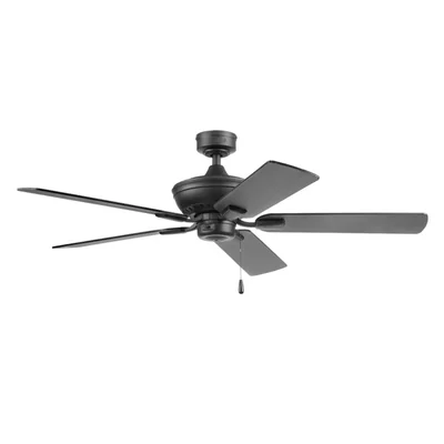 Coolfan Ventilador de Techo de 52 pulgadas con 5 Aspas Reversibles y Control de Cadena Apto para Exterior, Modelo Marín