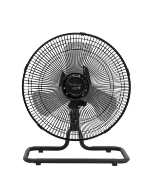 Narvik Ventilador de 12" Industrial 2 en 1: Piso y Pared 55W con Aspas de Aluminio Oscilación de 90°, Modelo NA1012