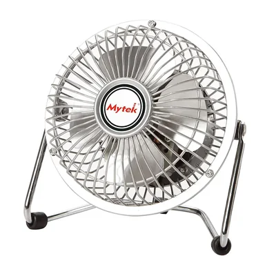 Mytek Ventilador de Mesa/Escritorio Metalico de 4 Pulgadas