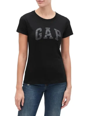 Camiseta GAP para mujer con el logotipo de True Black