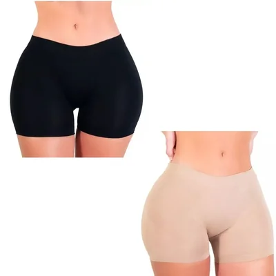 Kit de2 boxers seamless para dama más panty de regalo M540