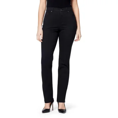 Jeans Gloria Vanderbilt Amanda negro para mujer