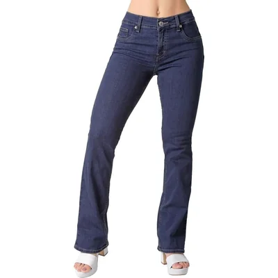 Jeans Mujer Basico Recto Negro Oggi Yess 59105011 13 negro