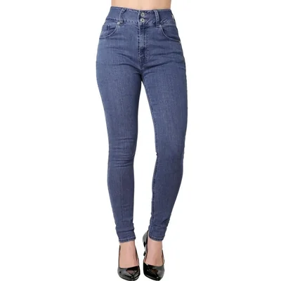 Jeans Mujer Básico Skinny Azul Oggi 59105004 13 azul