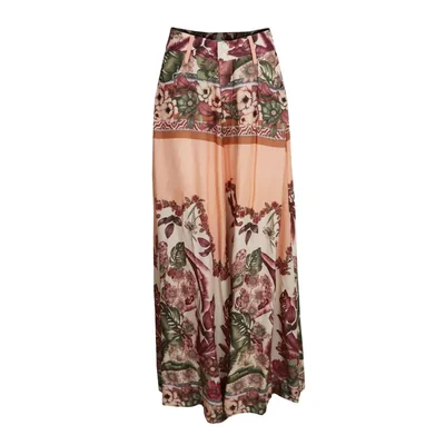 Pantalón Palazzo Helena J&B Talla S Color Curuba
