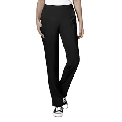 Pantalón Doble Cargo Negro Médico P/ Mujer 5155 WonderWink