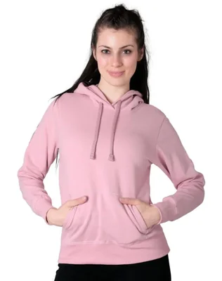 Sudadera Mujer Básico Con Capucha Rosa Optima 56504050