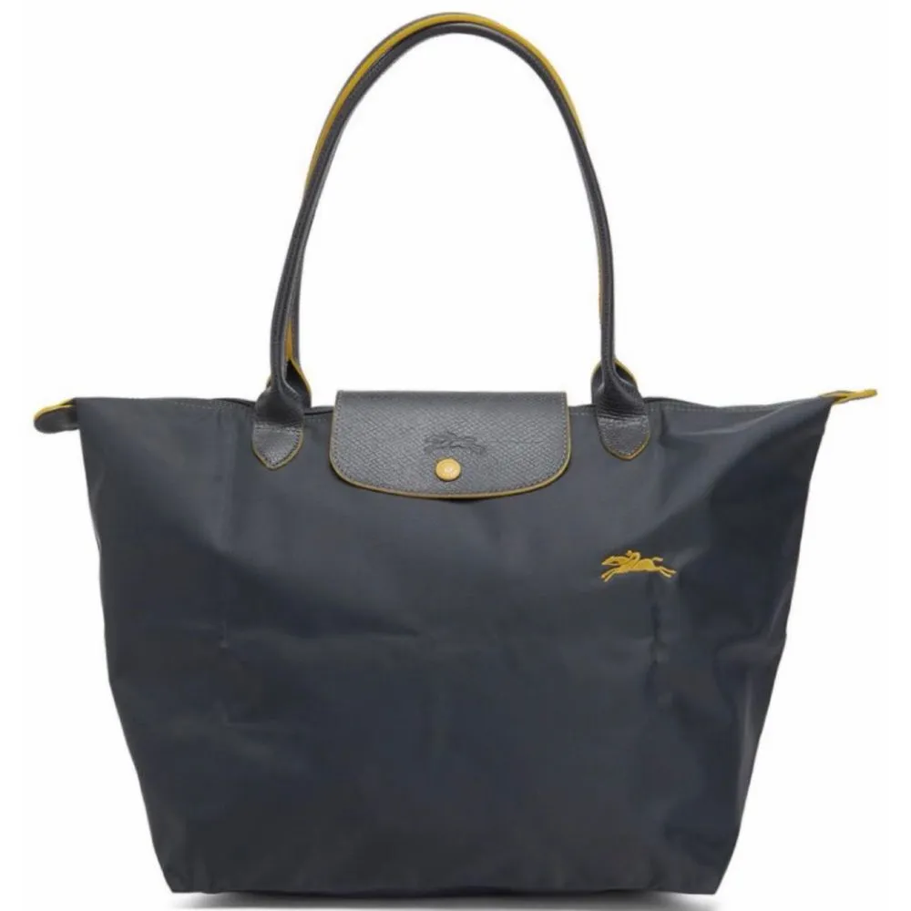 Bolsa Shoulder Longchamp Grafito Negro