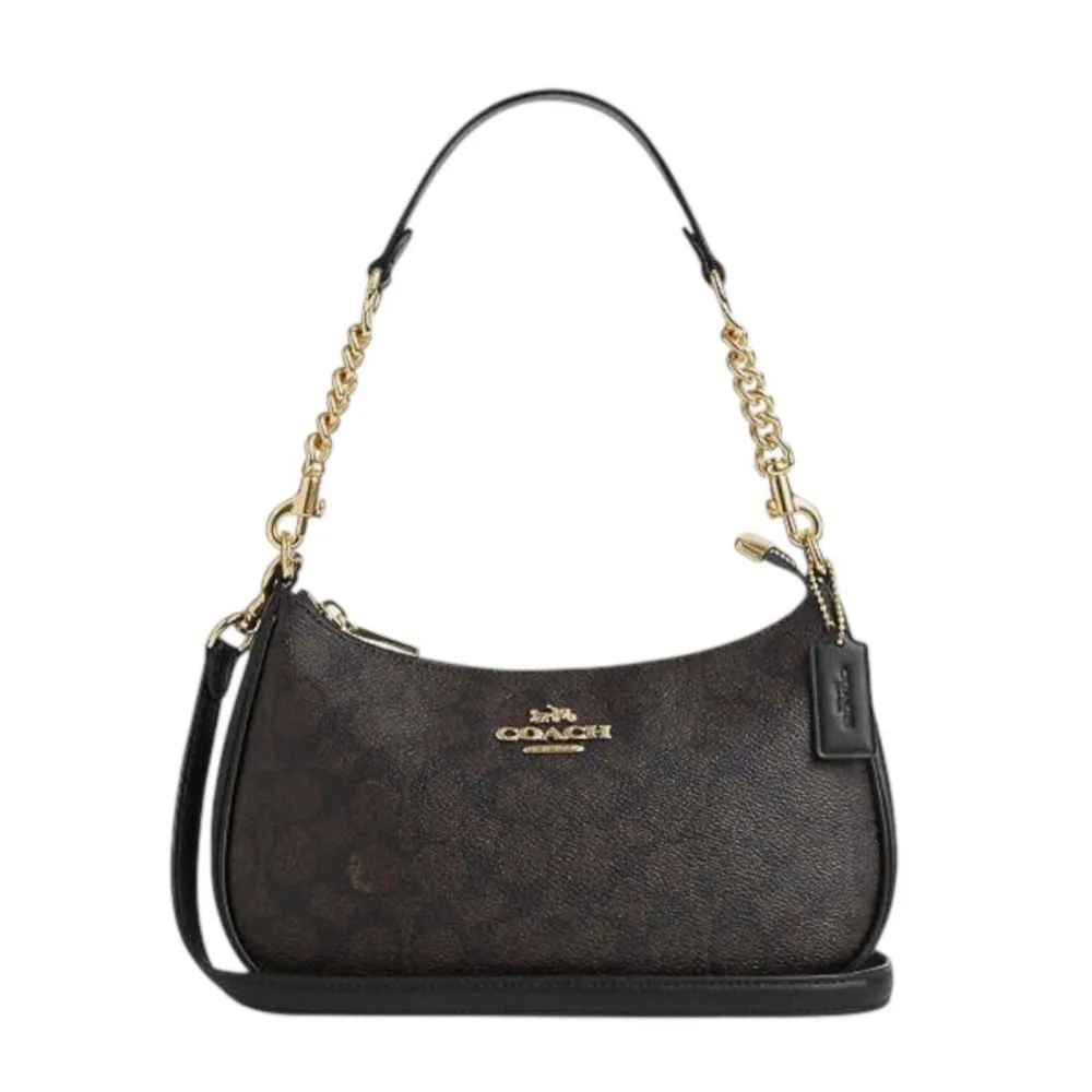 Bolsa Crossbody Coach Teri Café