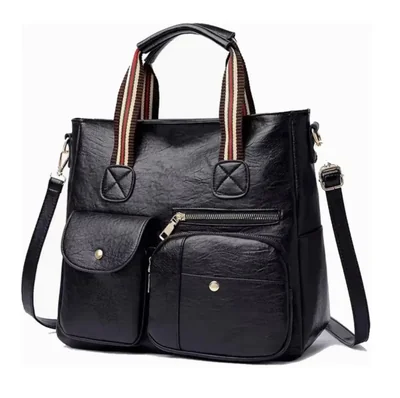 Bolso Impermeable Antirrobo Color Negro