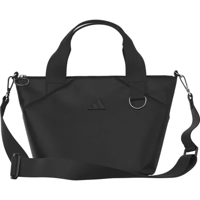 Bandolera adidas Mini Tote Premium para mujer color negro