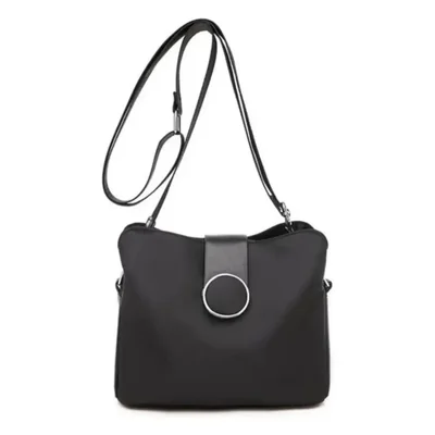 Bolsa de Mujer Cruzada Impermeable Color Negro