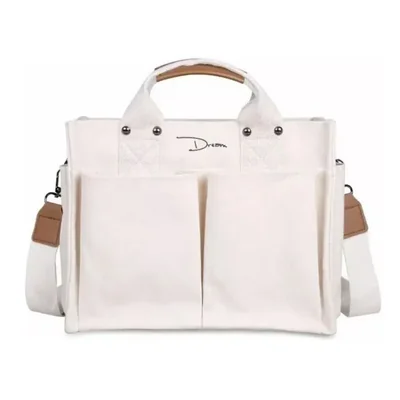 Bolsa de Hombro para Mujer Gran Capacidad Color Blanco