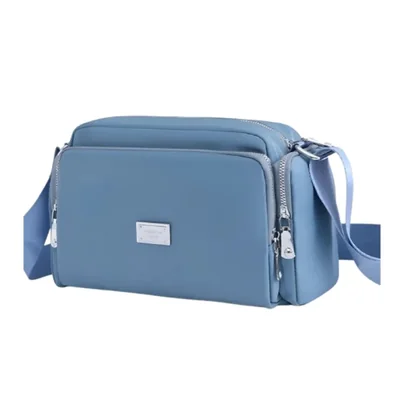 Bolsa Bandolera Mujer Gran Capacidad Color Azul