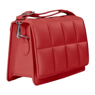 Bolsa Crossbody Bandolera para Dama Color Rojo