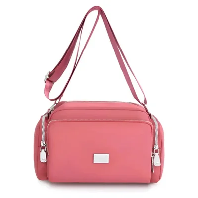 Bolsa Bandolera para Dama de Gran Capacidad Color Rosa