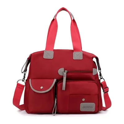 Bolso Casual Antirrobo Multifuncional Color Rojo