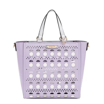 Bolsa Satchel Nicole Lee Corte Laser De Moda SS26