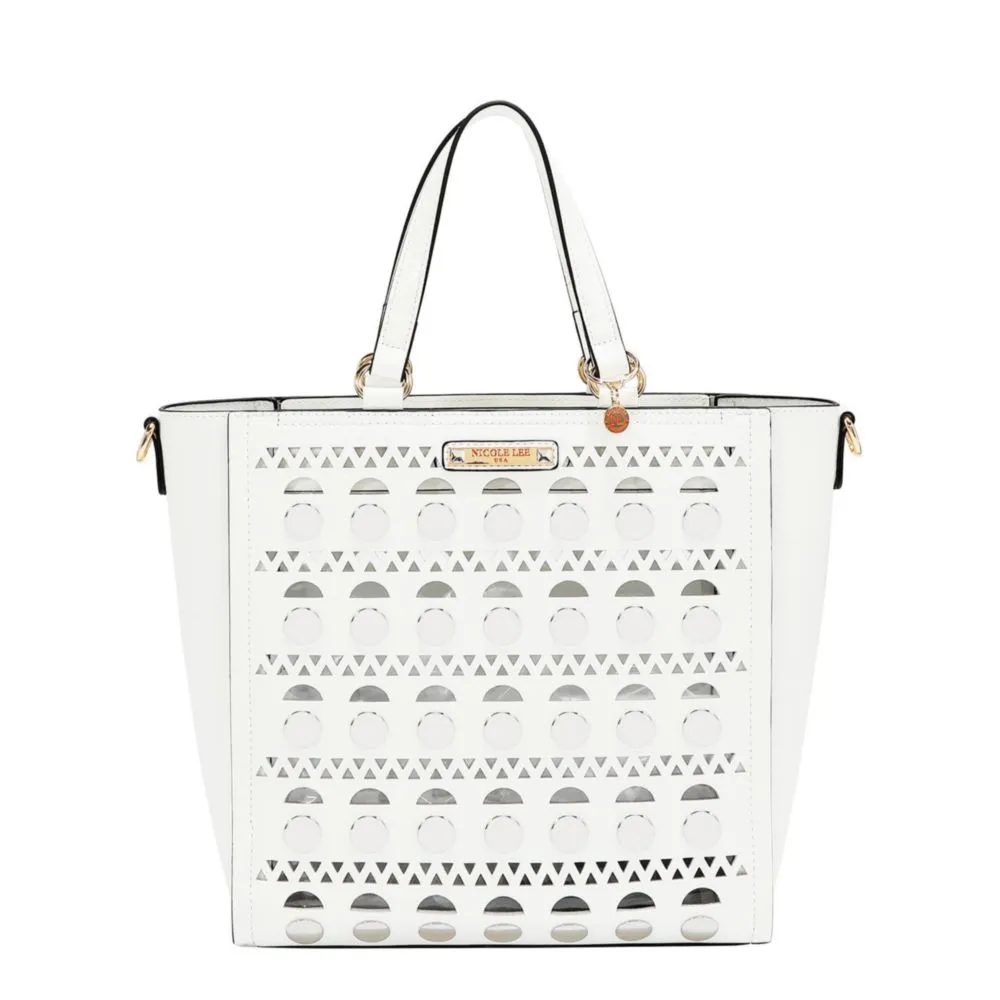 Bolsa Satchel Nicole Lee Corte Laser De Moda SS26