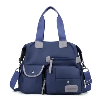 Bolso Para Mujer Impermeable Antirrobo Multifuncional Azul