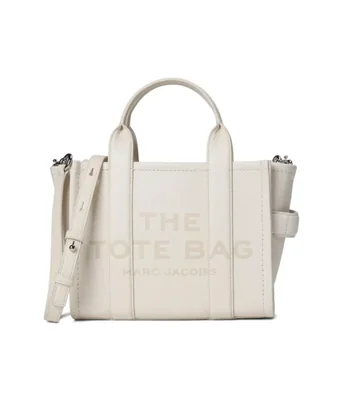 Bolso Marc Jacobs The Small Tote de piel algodón/plata