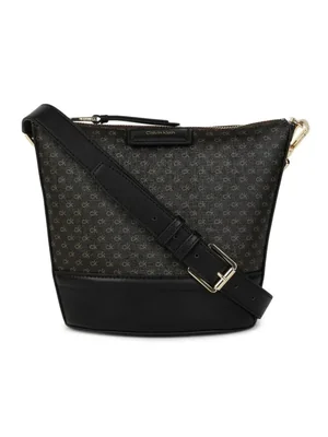 Bandolera Calvin Klein Ash North/South Brown/Caqui/Negro