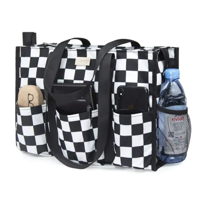 Bolsa TopDesign Utility resistente al agua con 13 bolsillos