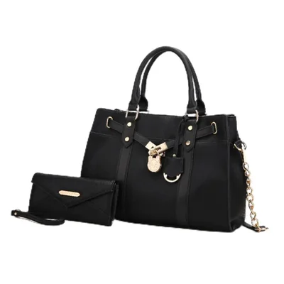 Bolso Satchel Casafoyer Christine de Cuero Vegano con Billetera