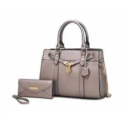 Bolso Satchel Casafoyer Christine en Cuero Vegano con Billetera
