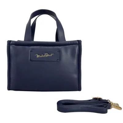 Bolso de dama Michel Domit color Azul marino