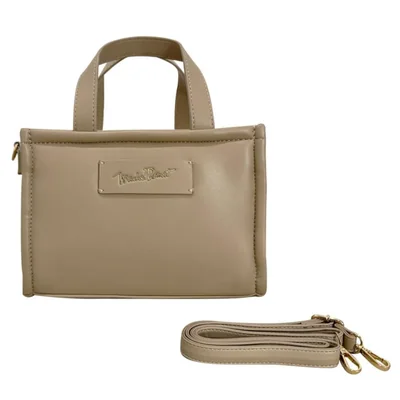 Bolso de dama Michel Domit color Khaki