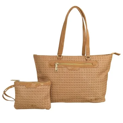 Bolsa de dama Michel Domit con textura