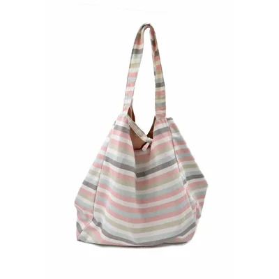Bolsa para playa en canvas con forro