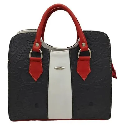 Bolsa en Piel Vacuno Cincelada Fana Thaliss Multicolor