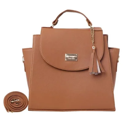 Bolsa Satchel Casual FANA Dalia Mini Marrón F-2996