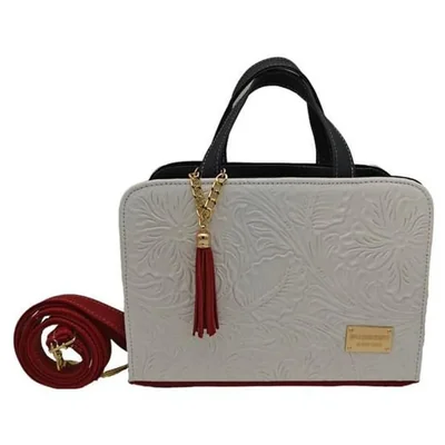 Bolsa en Piel Vacuno Cincelada Fana Patricia Multicolor