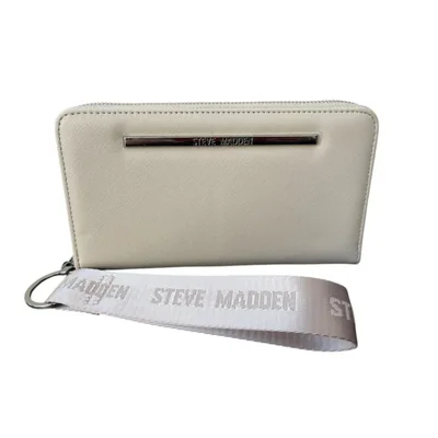 Cartera para Dama Steve Madden Modelo Zipee Beige