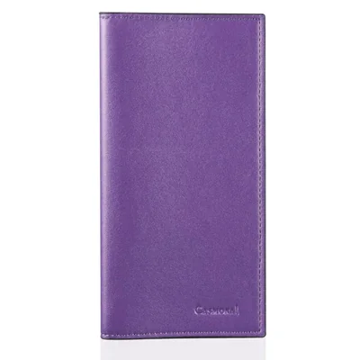 Funda para Chequera CASMONAL de Cuero Premium con Bloqueo RFID