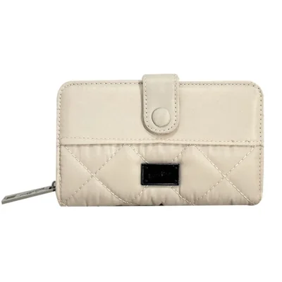 Cartera de dama Michel Domit color Ivory