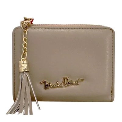 Cartera de dama Michel Domit color Khaki