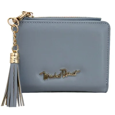 Cartera de dama Michel Domit color Azul claro
