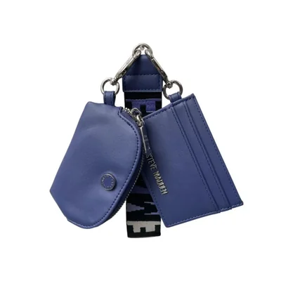 Monedero Steve Madden con Tarjetero y muñequera Blue