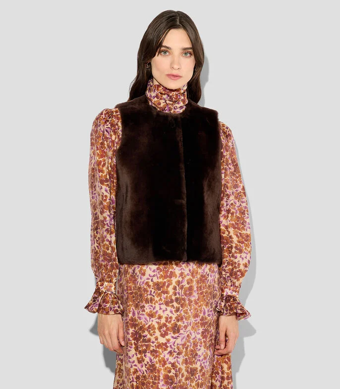 Chaleco reversible Mujer