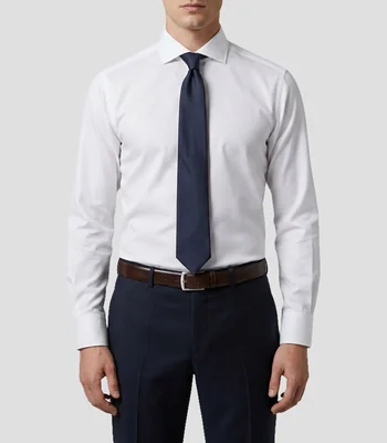 Camisa de Vestir microdiseño manga larga Hombre