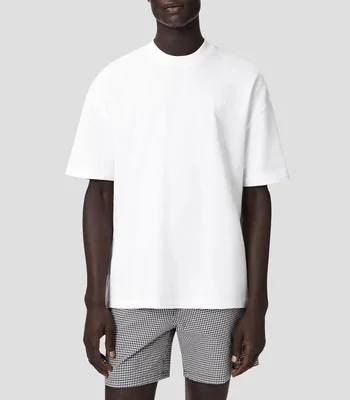 Playera cuello redondo manga corta lisa Hombre