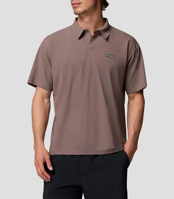 Playera tipo Polo de manga corta con diseño sólido Chill Creek Hombre
