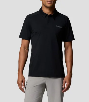 Playera tipo polo para senderismo de manga corta Diamond Peak Pro sólida Hombre