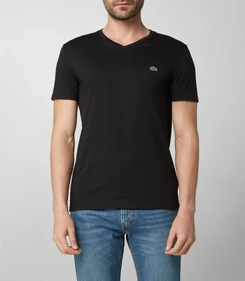Playera Cuello V Manga Corta Hombre