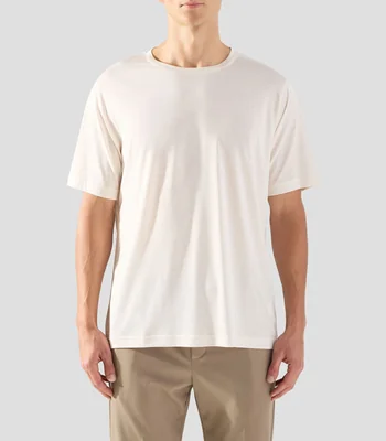 Playera cuello redondo manga corta lisa Hombre