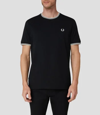 Playera cuello redondo manga corta lisa Hombre